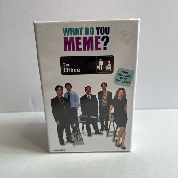 WHAT DO YOU MEME? The Office Edition Hilarious Party Game for Meme Lovers NEW!! - Picture 1 of 3